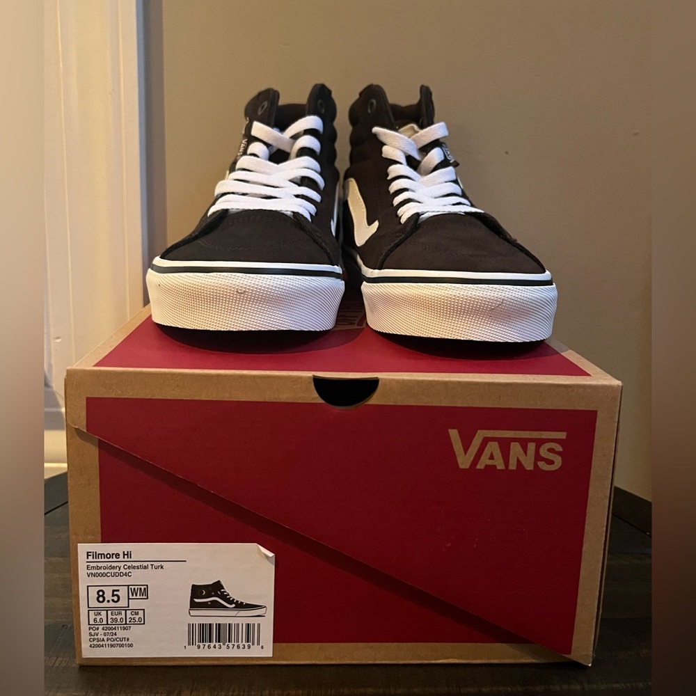 NWT Vans Filmore Embroidery Celestial Turk Hi Top Shoe - Picture 16 of 16